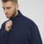 North Latitude Denim Half-Zip Sweatshirt Navy Blue TALL - TALL cуичъри - 