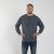 North Latitude O-Neck Sweatshirt Blue Melange TALL - TALL cуичъри - 