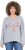 Ulla Popken Bow City Lettering Sweatshirt Light Grey Melange - Суичъри & cуичъри с качулка - 