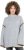 Ulla Popken Decorative Seam Sweater Light Grey Melange - Суичъри & cуичъри с качулка - 
