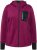 Ulla Popken HYPRAR Zip Front Hooded Stretch Sweatshirt Blackberry - Суичъри & cуичъри с качулка - 