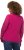 Ulla Popken Shaker Stitch Cropped Gathered Sweater Fuchsia Pink - Суичъри & cуичъри с качулка - 