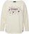 Ulla Popken Dreaming Time Long Sleeve Sweatshirt Chalk - Суичъри & cуичъри с качулка - 
