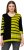Ulla Popken Mixed Stripe 3/4 Sleeve Colorblock Sweater Apple Green - Суичъри & cуичъри с качулка - 
