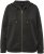 Ulla Popken Textured Metallic Knit Sweatshirt With Hood Graphite Grey - Суичъри & cуичъри с качулка - 