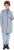 Ulla Popken Longline Knit Fleece Jacket Sky Blue - Суичъри & cуичъри с качулка - 