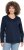Ulla Popken Stripe Panel Long Sleeve V-Neck Sweatshirt Navy - Суичъри & cуичъри с качулка - 