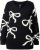 Ulla Popken Glitter Bow Sweater Black - Суичъри & cуичъри с качулка - 