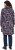 Ulla Popken Floral Stand-Up Collar Flounce Panel Sweatshirt Black - Суичъри & cуичъри с качулка - 