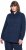 Ulla Popken Eco Cotton Stripe Textured Sweatshirt Navy - Суичъри & cуичъри с качулка - 