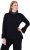 Ulla Popken Flared Sleeve Turtleneck Sweater Black - Суичъри & cуичъри с качулка - 