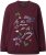 Ulla Popken Sparkling Sequin Bows Christmas Sweatshirt Plum - Суичъри & cуичъри с качулка - 