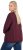 Ulla Popken Sparkling Sequin Bows Christmas Sweatshirt Plum - Суичъри & cуичъри с качулка - 
