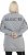 Ulla Popken Nostalgic Escape Oversized Sweatshirt Mouse Grey - Суичъри & cуичъри с качулка - 