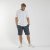 North Latitude Sweatshorts Blue Melange TALL - Спортни панталони & Kъси панталони - мъжки спортни панталони големи размери
