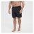 North Latitude Swimshorts Black - Бельо & Бански шорти - Мъжко бельо големи размери