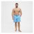 North Latitude Swimshorts Turquoise - Бельо & Бански шорти - Мъжко бельо големи размери