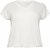 Kaffe Curve Jena V-Neck Тениска Chalk - Тениски - 