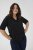 Kaffe Curve Phoelina T-Shirt Black - Тениски - 