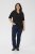 Kaffe Curve Phoelina T-Shirt Black - Тениски - 