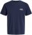 Jack & Jones Brandon T-Shirt Blue - Тениски - мъжки тениски големи размери