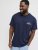 Jack & Jones Brandon T-Shirt Blue - Тениски - мъжки тениски големи размери