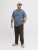 Jack & Jones Edenver T-Shirt Blue - Тениски - мъжки тениски големи размери