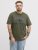 Jack & Jones Edenver T-Shirt Khaki - Тениски - мъжки тениски големи размери