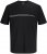 Jack & Jones Cofusion T-Shirt Black - Тениски - мъжки тениски големи размери
