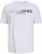 Jack & Jones Blaneo Short Sleeve T-Shirt White - Тениски - мъжки тениски големи размери