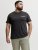 Jack & Jones Oscar T-Shirt Black - Тениски с щампа - Тениски с щампа големи размери