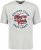 Adamo Motivshirt Comfort Fit College Grey - Тениски - мъжки тениски големи размери