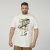 North Latitude 61360 Palm Printed T-Shirt Off White - Тениски с щампа - Тениски с щампа големи размери