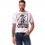 JP1880 T-Shirt 2-Pack Wild West Black And White - Тениски - мъжки тениски големи размери