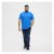 North Latitude T-Shirt O-Neck Cobolt Blue - Тениски - мъжки тениски големи размери