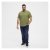 North Latitude T-Shirt O-Neck Olive Green - Тениски - мъжки тениски големи размери