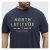 North Latitude Logo T-Shirt Navy - Тениски - мъжки тениски големи размери