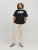 Jack & Jones Logan T-Shirt Black - Тениски - мъжки тениски големи размери
