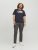 Jack & Jones Logan T-Shirt Navy - Тениски - мъжки тениски големи размери