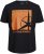 Jack & Jones Conrad T-Shirt Black - Тениски - мъжки тениски големи размери