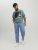 Jack & Jones Conrad T-Shirt Grey - Тениски - мъжки тениски големи размери