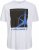 Jack & Jones Conrad T-Shirt White - Тениски - мъжки тениски големи размери