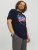 Jack & Jones Codyy T-Shirt Navy - Тениски - мъжки тениски големи размери