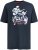 D555 Derby T-Shirt Rhythm and Rides Navy - Тениски - мъжки тениски големи размери
