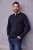JP1880 Henley T-Shirt Long Sleeve Black TALL - МЪЖКО ОБЛЕКЛО MT-6XLT - дрехи за високи мъже