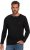 JP1880 Henley T-Shirt Long Sleeve Black TALL - МЪЖКО ОБЛЕКЛО MT-6XLT - дрехи за високи мъже
