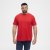 North Latitude T-Shirt O-Neck Red TALL - TALL T-shirts - Тениски за високи мъже