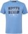 North Latitude Denim Printed Logo T-Shirt Dusty Blue TALL - TALL T-shirts - 