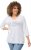 Ulla Popken City Name Graphic Tee Snow White - Печатни тениски за жени - 