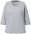 Ulla Popken Decorative Seam Short Sleeve Tee Grey - Тениски - 
